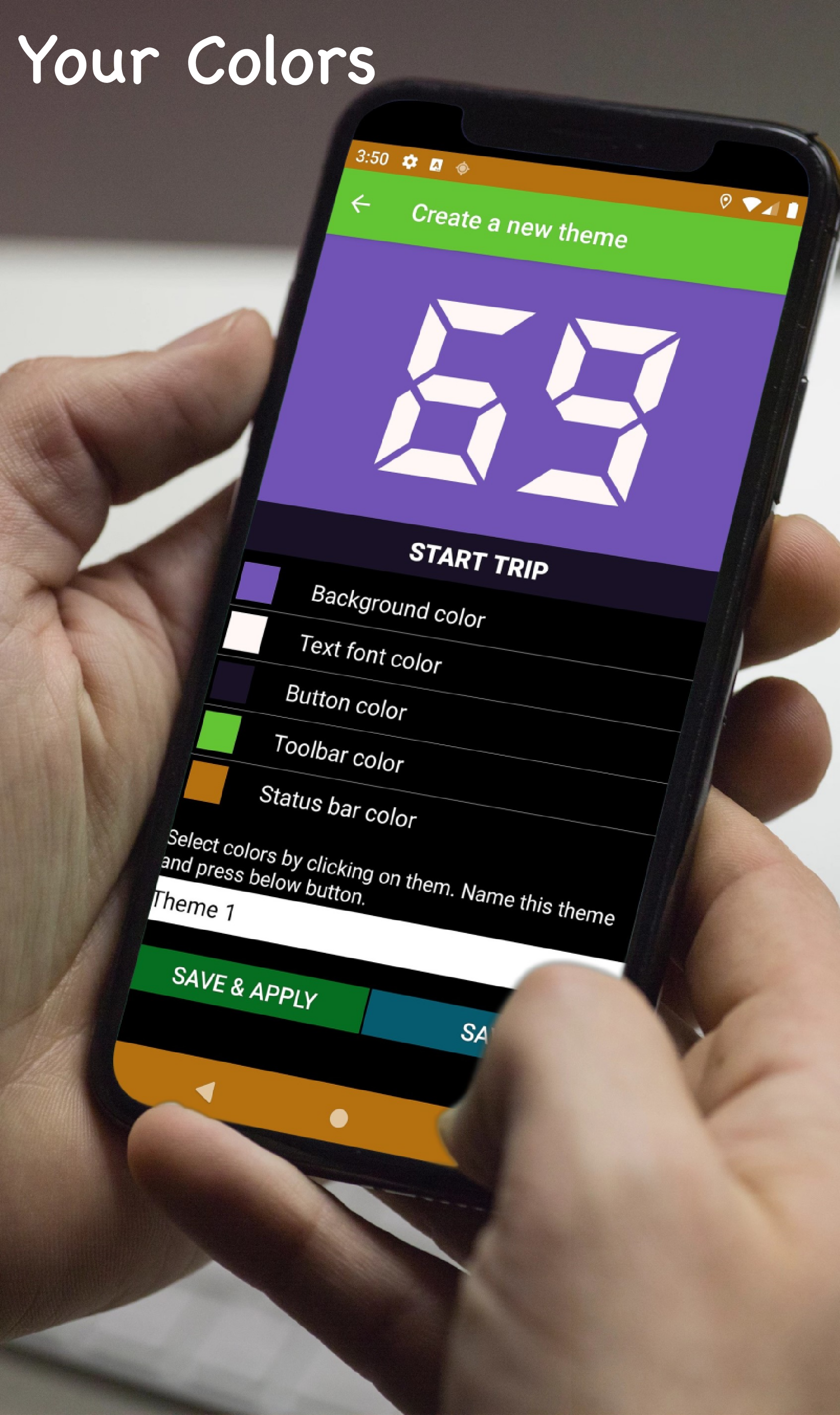اسکرین شات 6 برنامه GPS Speedometer & Odometer