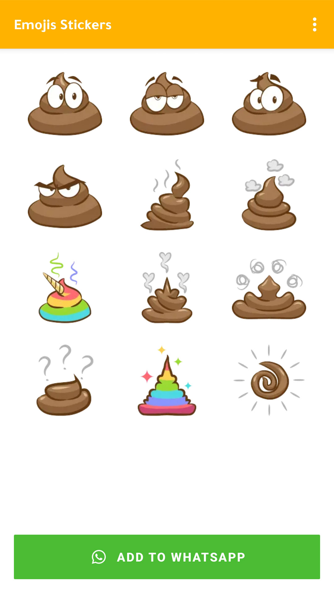 اسکرین شات 7 برنامه Emoji Stickers WASticker