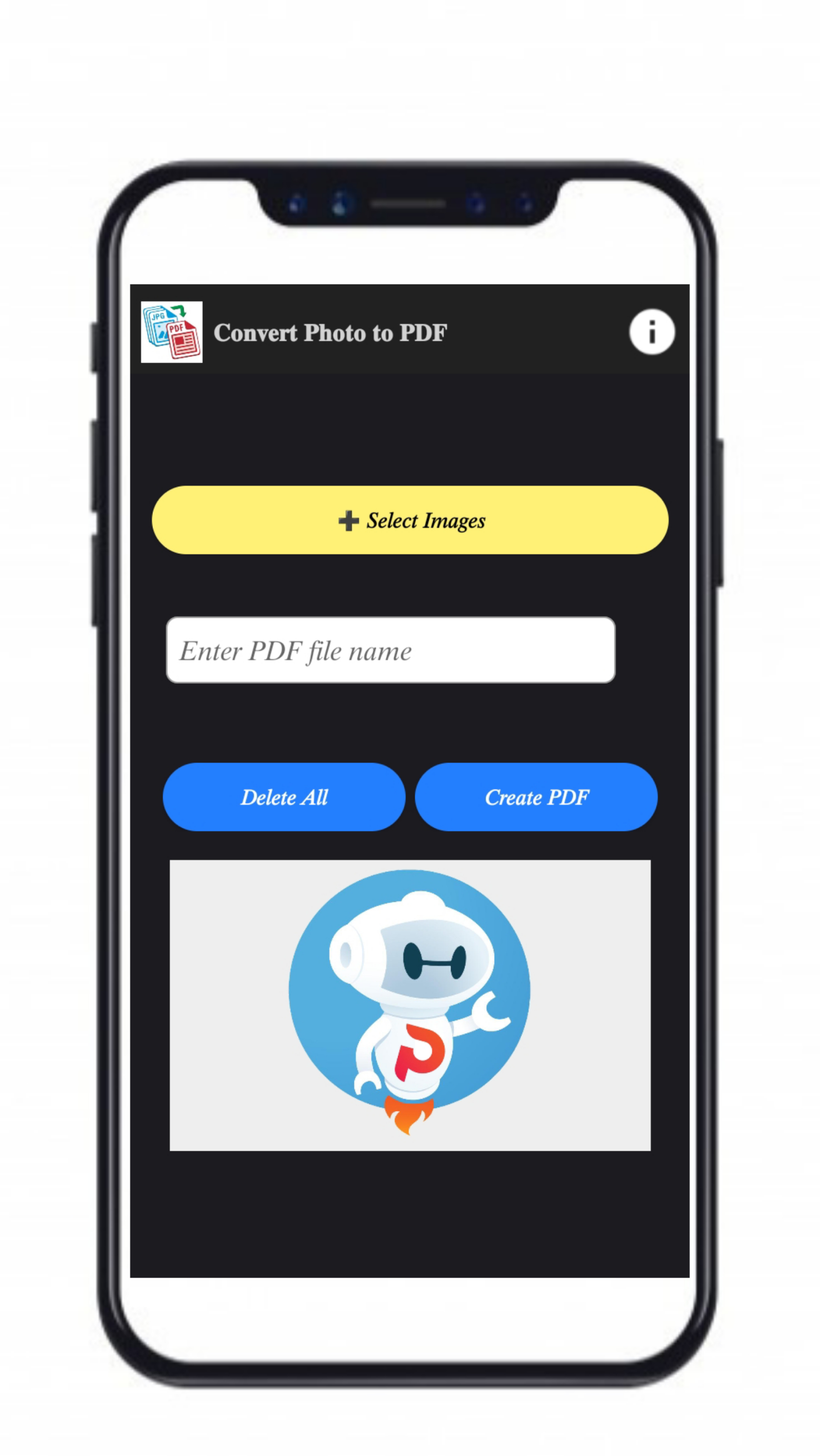 اسکرین شات 3 برنامه تبدیل عکس به PDF