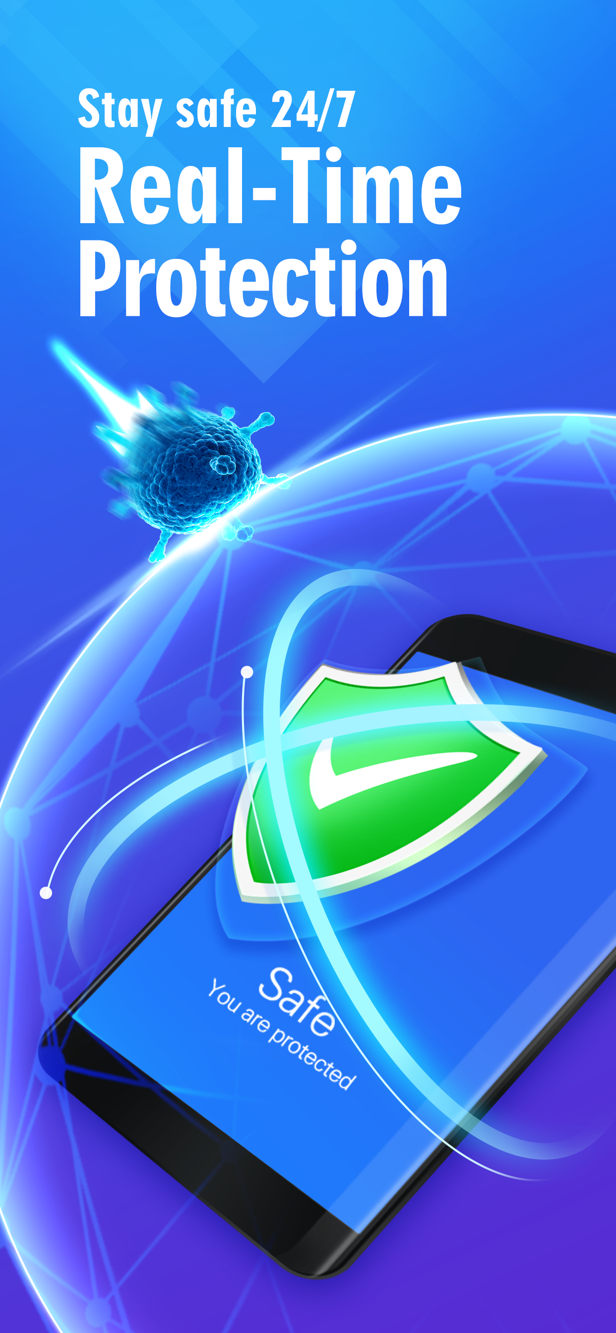 اسکرین شات 2 برنامه AntiVirus - Virus Cleaner