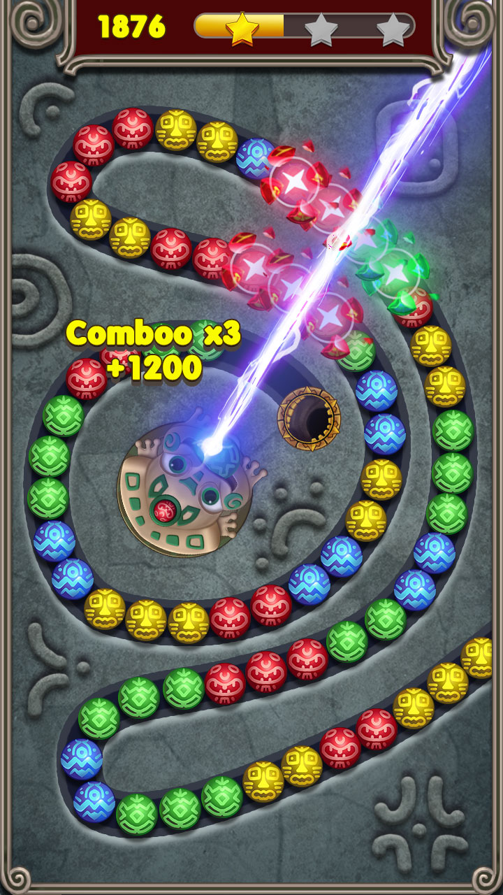 اسکرین شات 2 بازی Marble Shoot Blast