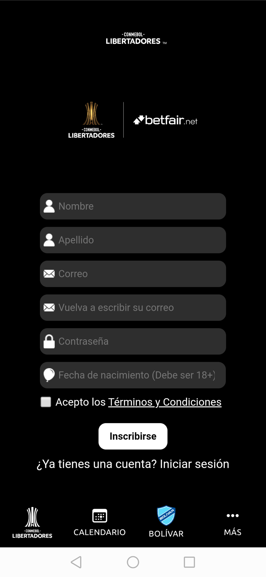 اسکرین شات 8 برنامه CONMEBOL Libertadores