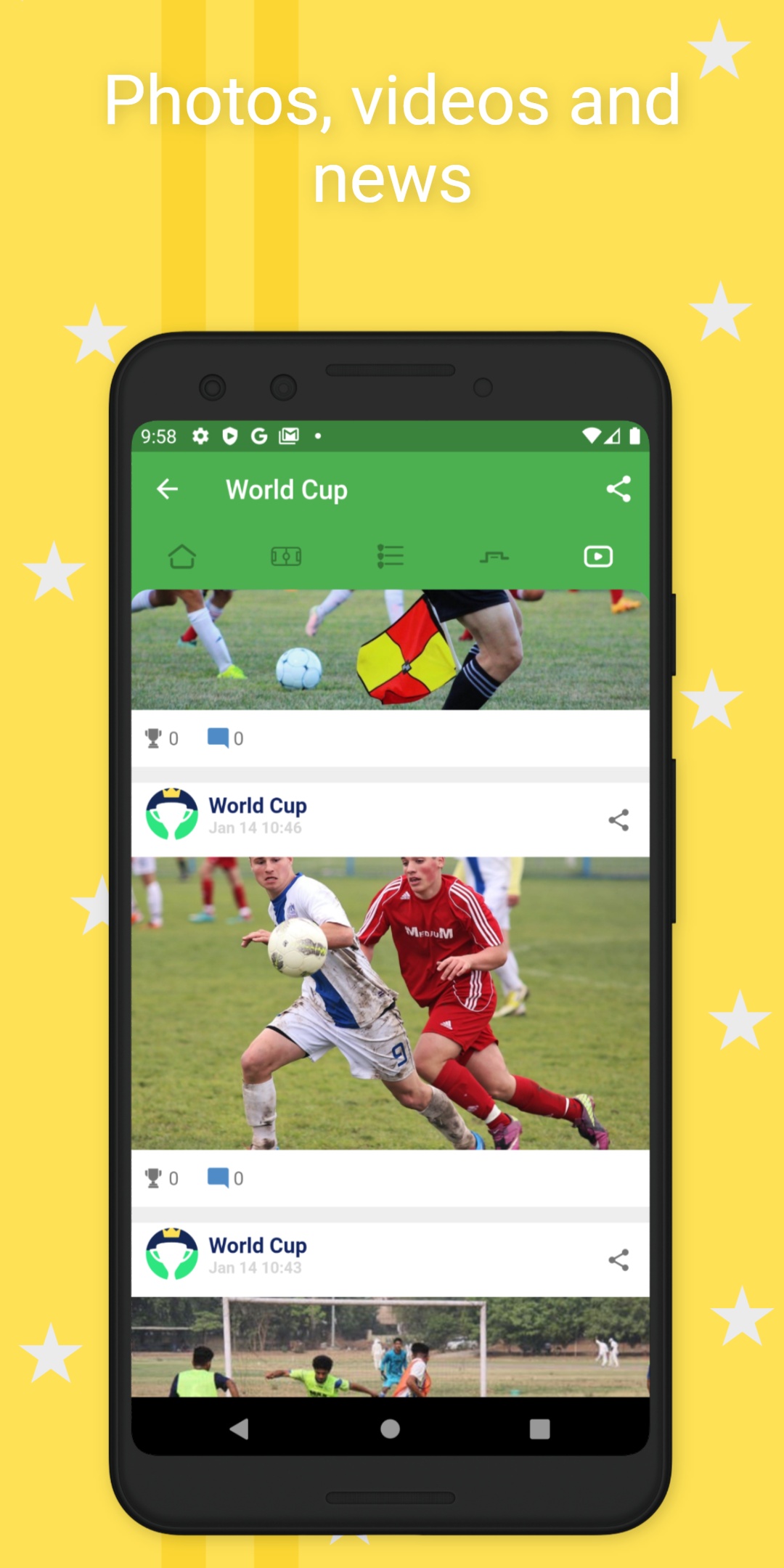 اسکرین شات 5 برنامه Easy Tournament: Organize Now!