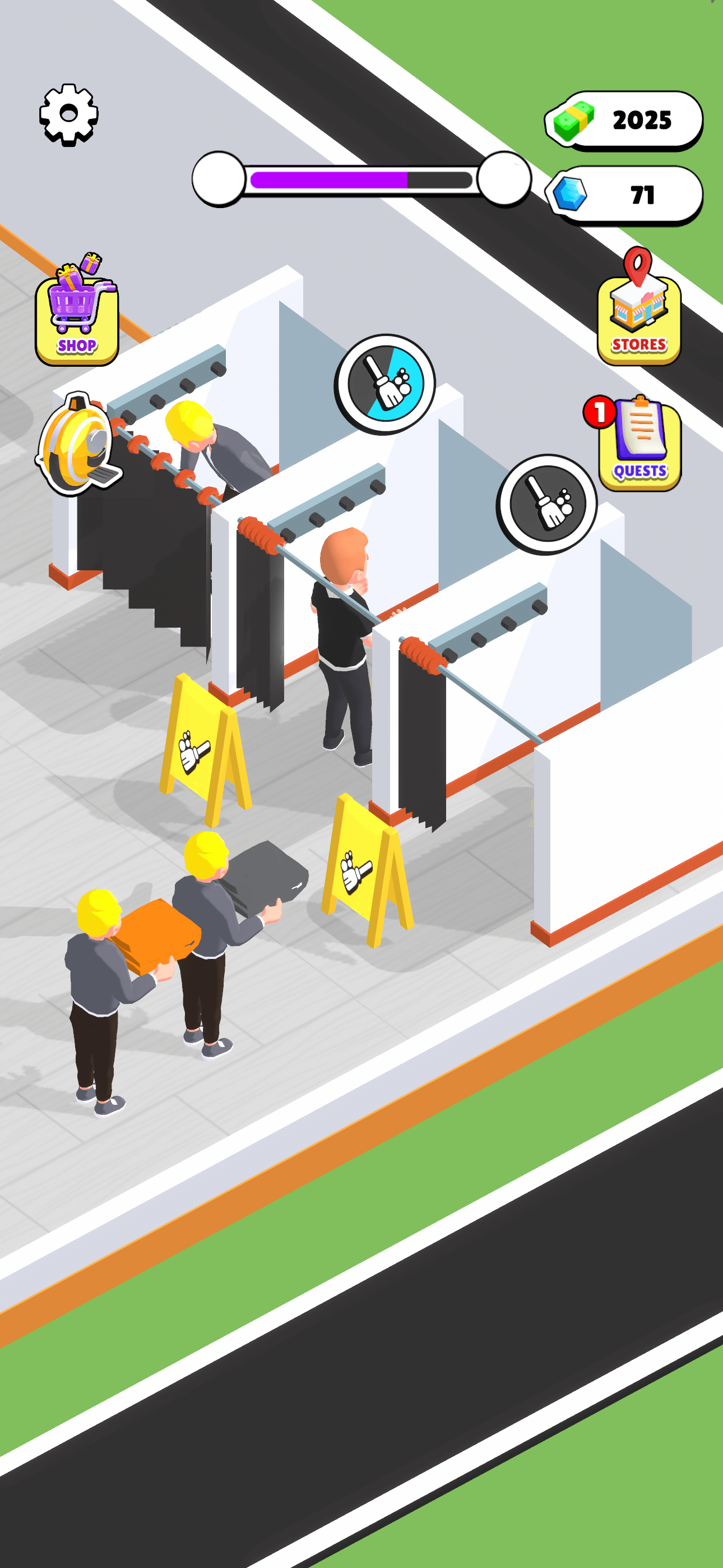 اسکرین شات 6 بازی Outlets Rush