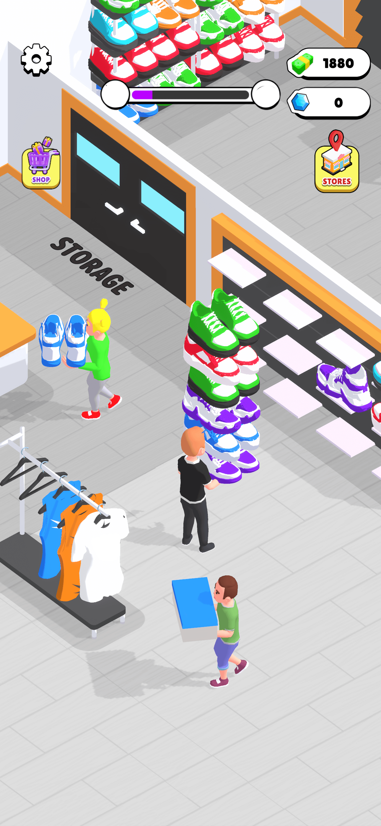 اسکرین شات 4 بازی Outlets Rush