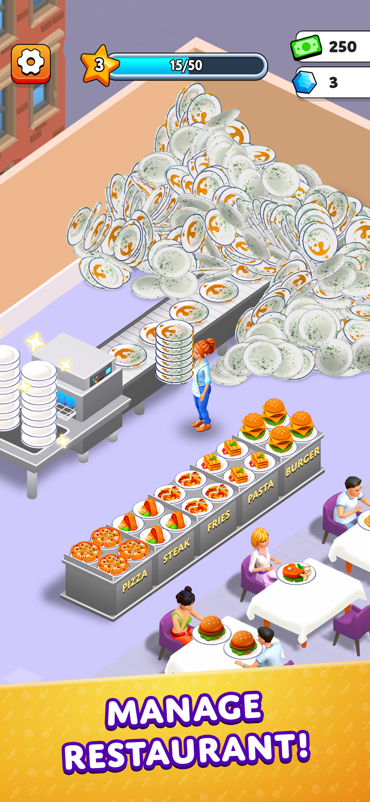 اسکرین شات 1 بازی Suzy's Food Restaurant Game