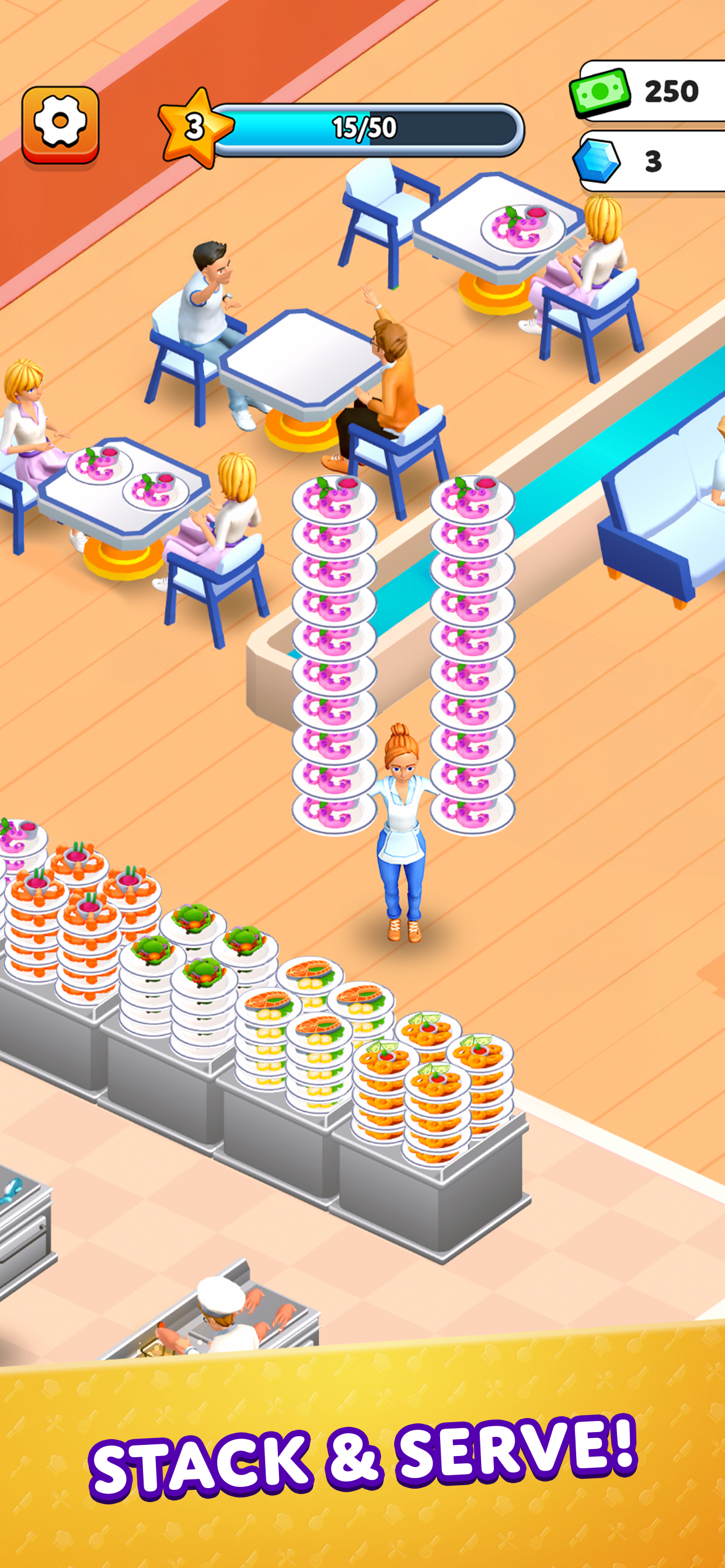 اسکرین شات 2 بازی Suzy's Food Restaurant Game