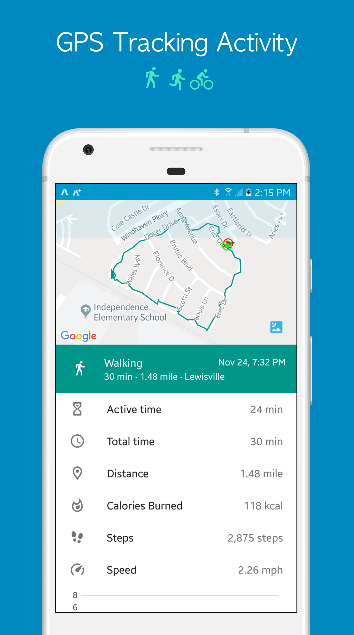 اسکرین شات 2 برنامه Accupedo Pedometer