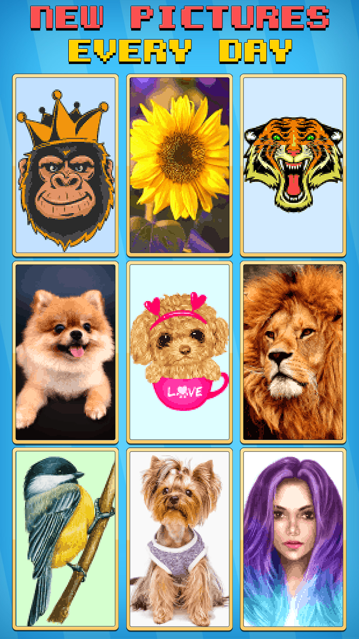 اسکرین شات 8 برنامه Art Pixel Number Coloring