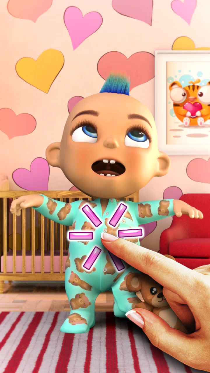 اسکرین شات 4 برنامه Talking baby boy. Talking game