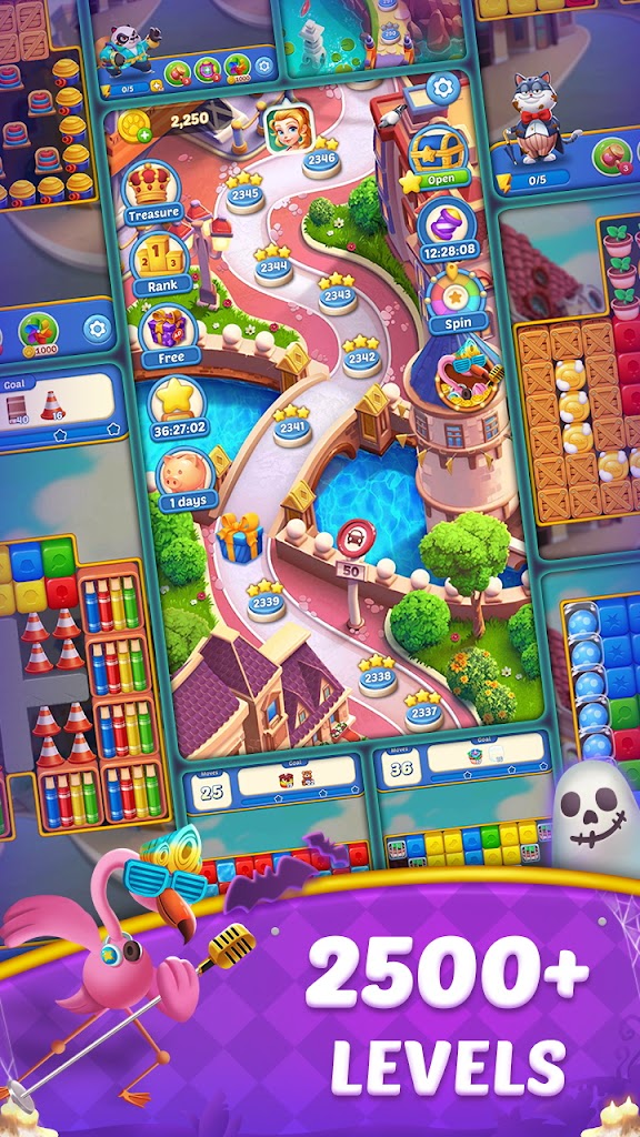 اسکرین شات 5 بازی Cube Blast Journey: Toon & Toy