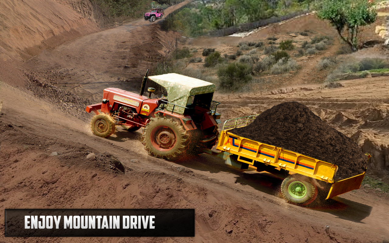 اسکرین شات 2 بازی Tractor trolley Driving Game