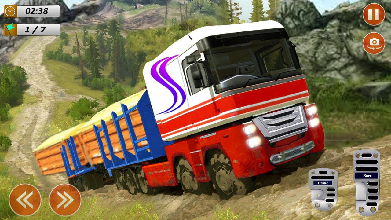 اسکرین شات 3 بازی Offroad Cargo Truck Simulator