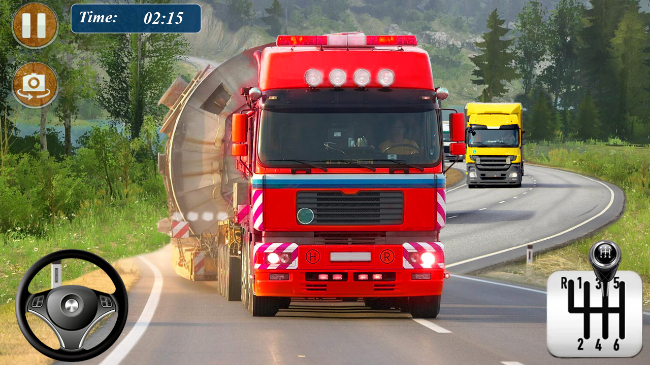 اسکرین شات 2 بازی Offroad Cargo Truck Simulator