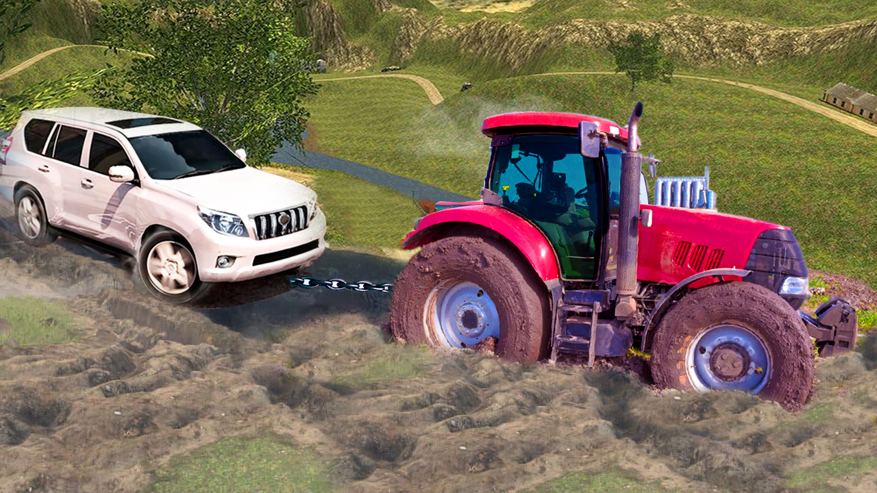 اسکرین شات 3 بازی Indian Tractor Pulling Game