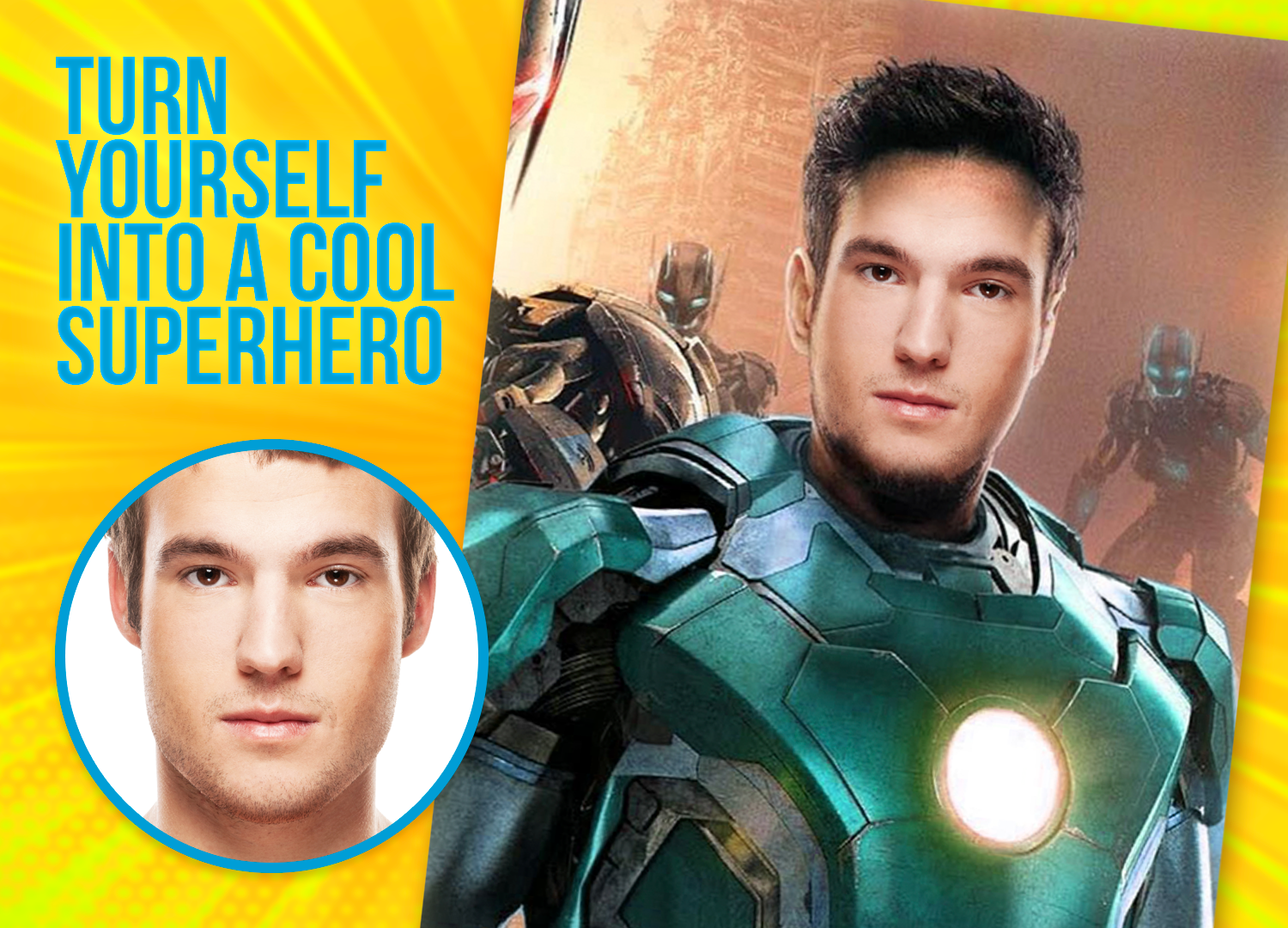 اسکرین شات 1 برنامه Superhero Photo Frame Editor