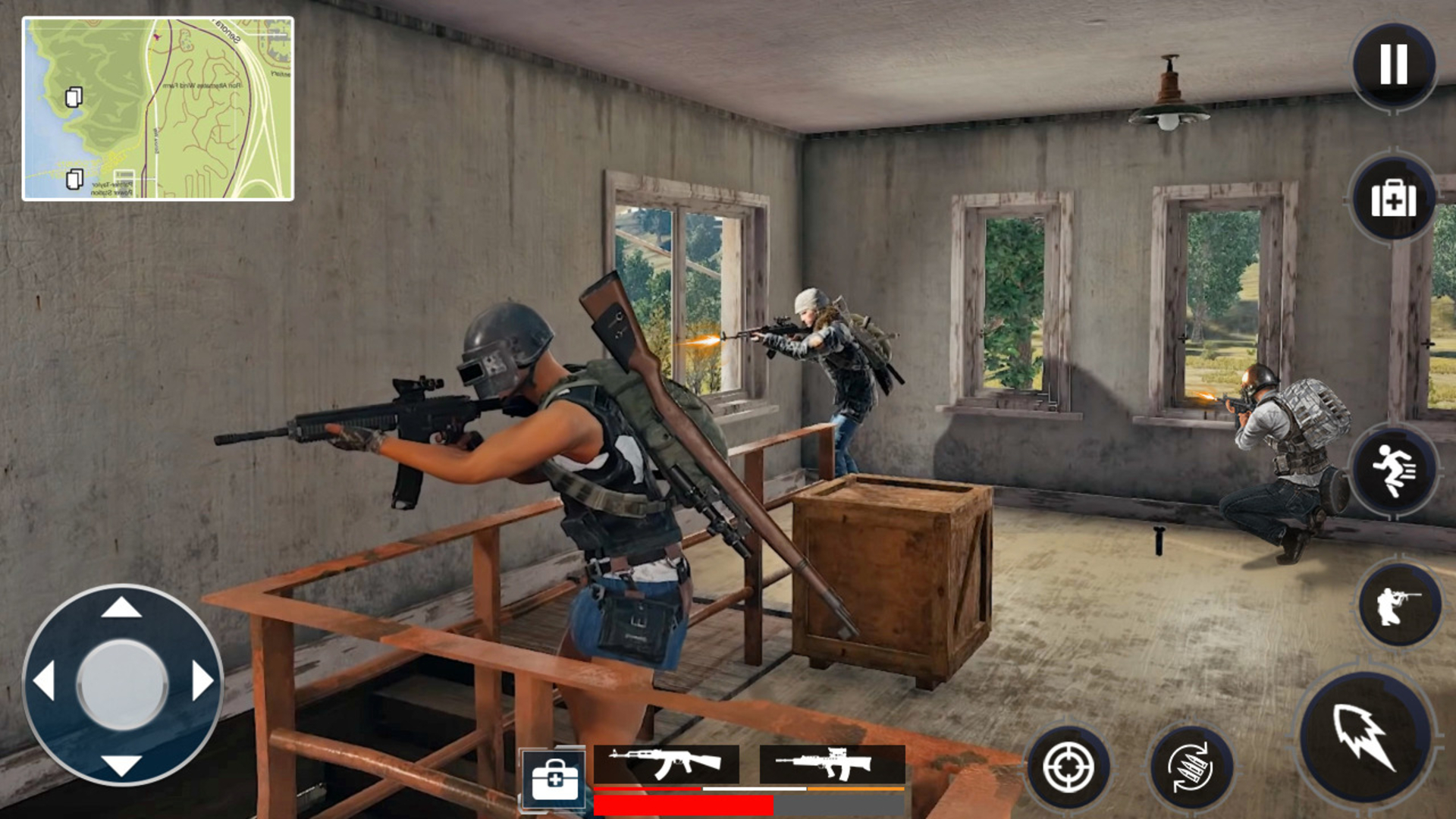 اسکرین شات 4 بازی Fire Max Battle Royale Game