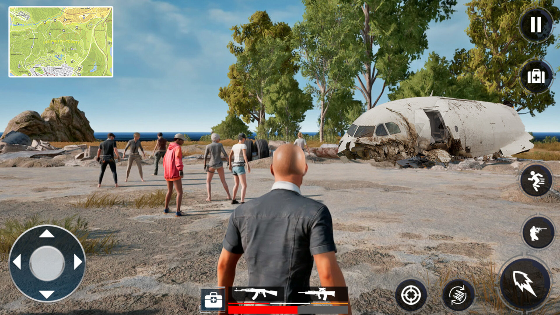 اسکرین شات 3 بازی Fire Max Battle Royale Game