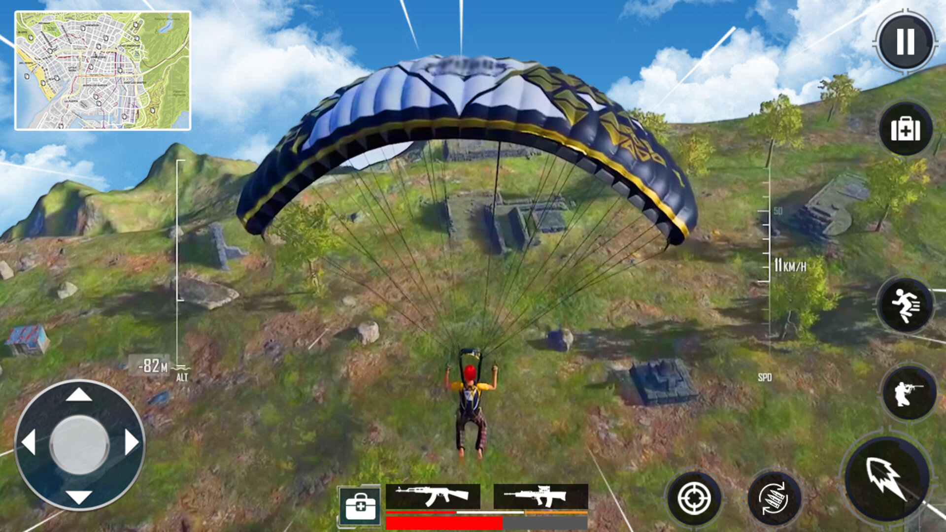 اسکرین شات 2 بازی Fire Max Battle Royale Game