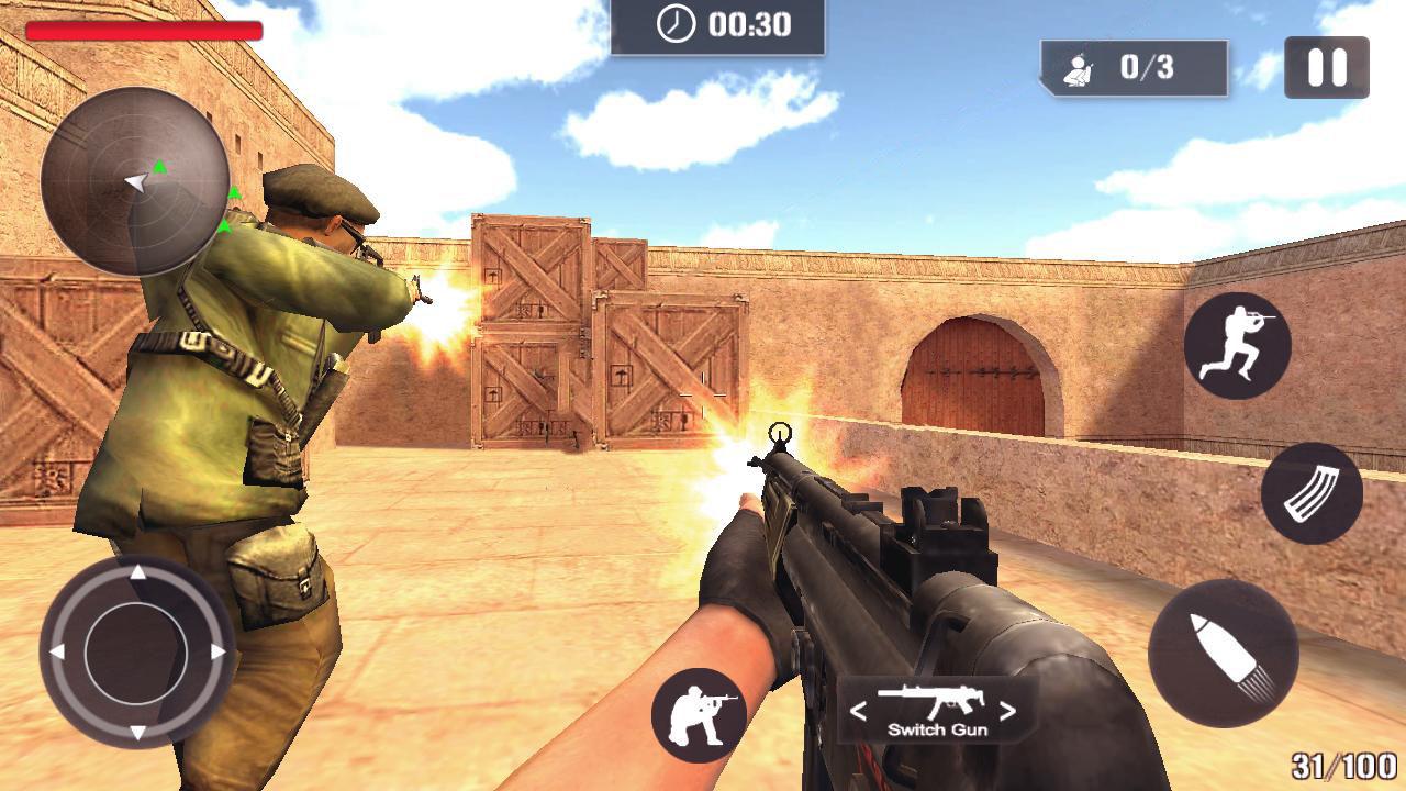 اسکرین شات 1 بازی Counter Terrorism Gun Shoot