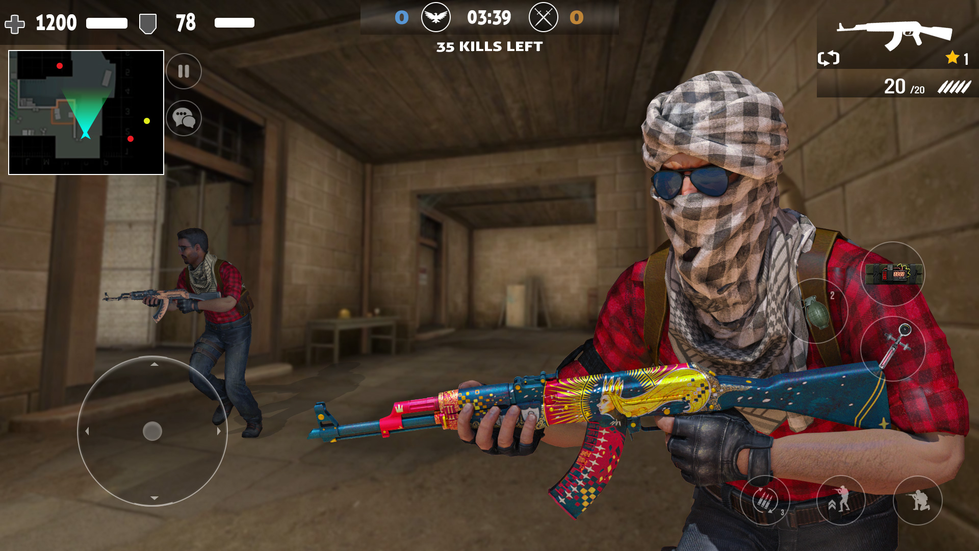 اسکرین شات 1 بازی FPS Gun Strike: Gun Shooter