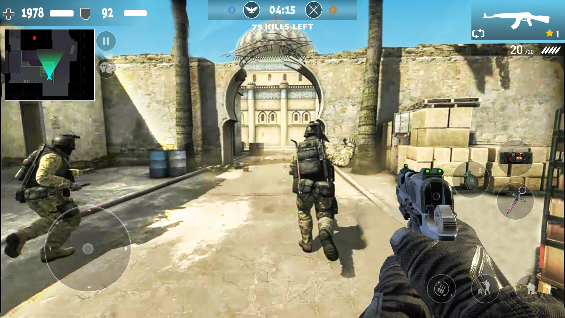 اسکرین شات 3 بازی FPS Gun Strike: Gun Shooter
