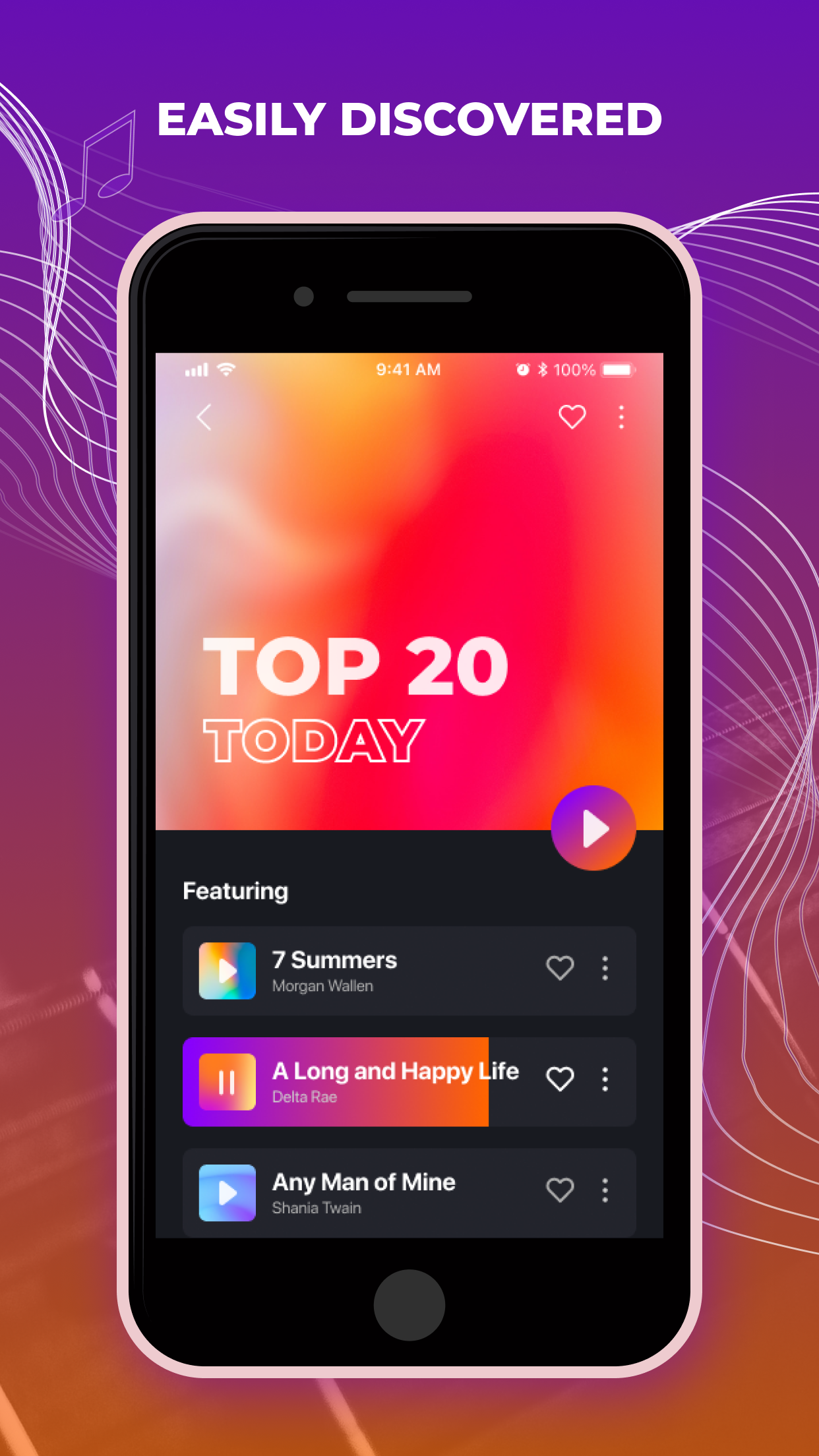 اسکرین شات 3 برنامه Country Ringtones & Podcasts