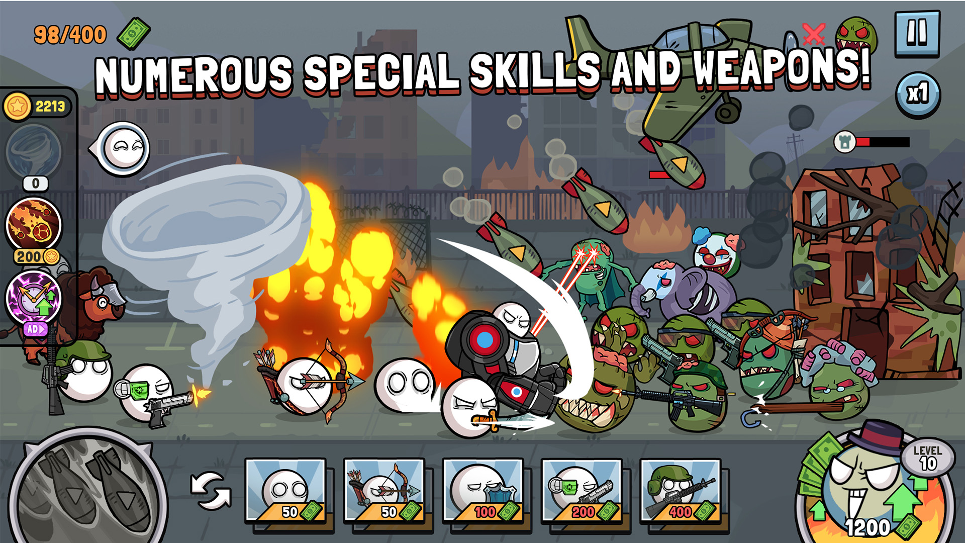 اسکرین شات 3 بازی Balls War: Conquer the World