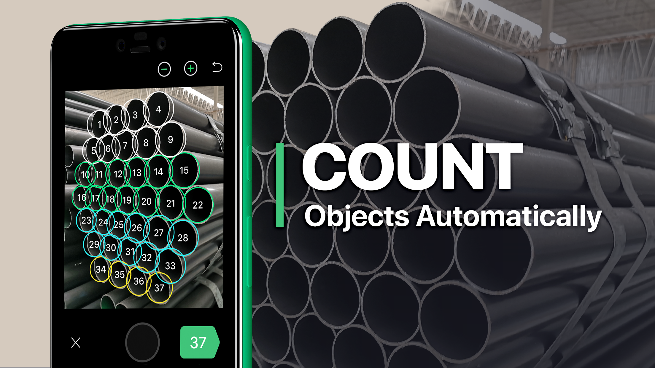 اسکرین شات 4 برنامه Count This・Counting Things App