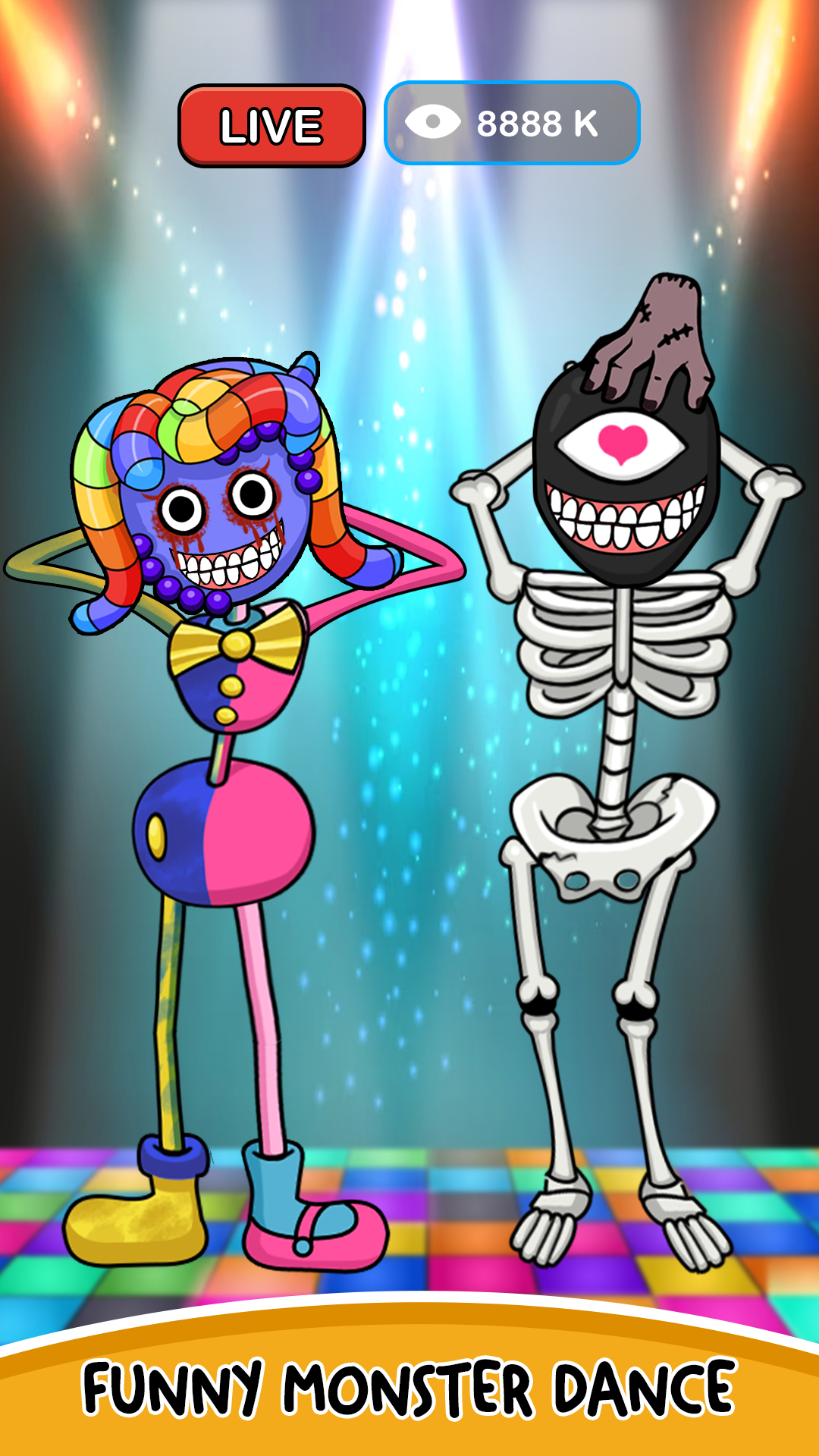 اسکرین شات 2 بازی Couple Mix Monster: Makeover