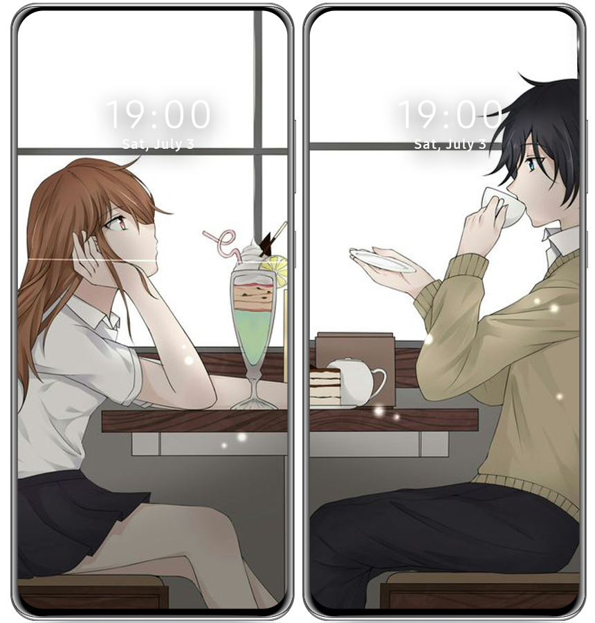 اسکرین شات 4 برنامه Couple Wallpaper