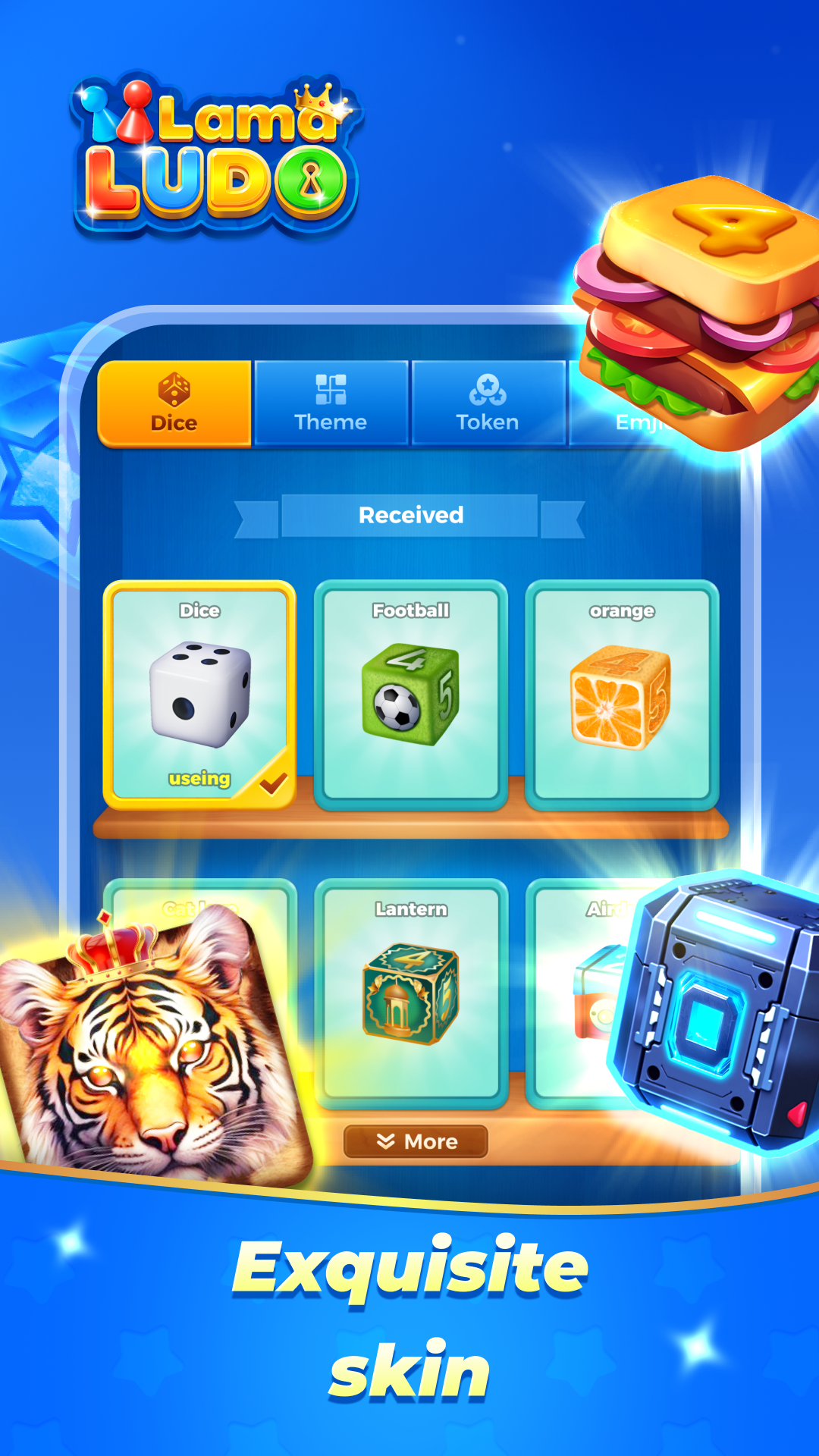 اسکرین شات 6 بازی Lama Ludo-Ludo&Chatroom