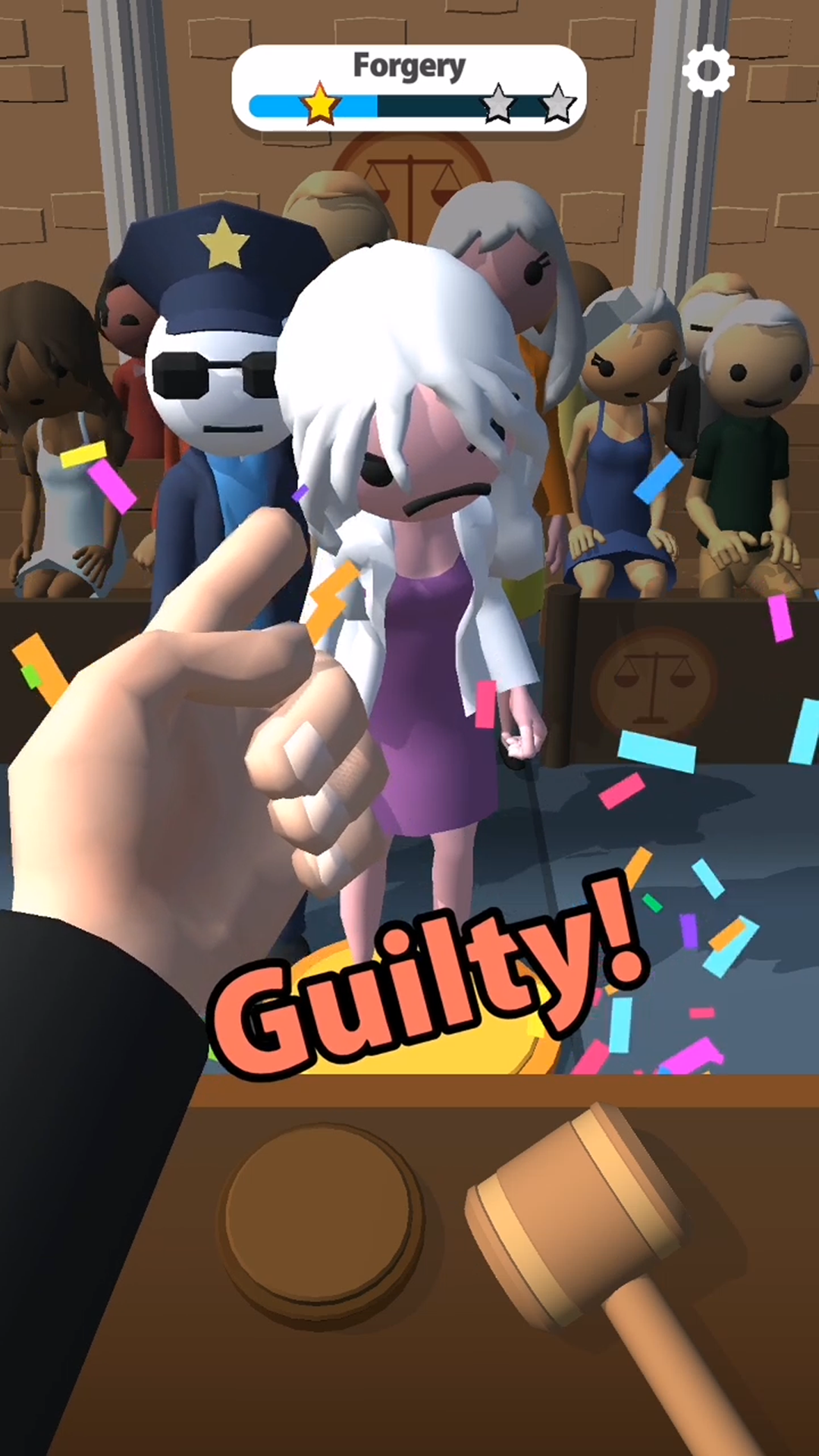 اسکرین شات 1 بازی Guilty! Choose The Justice