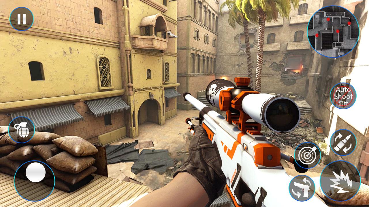 اسکرین شات 3 بازی Cover Strike 3D: Fps shooting