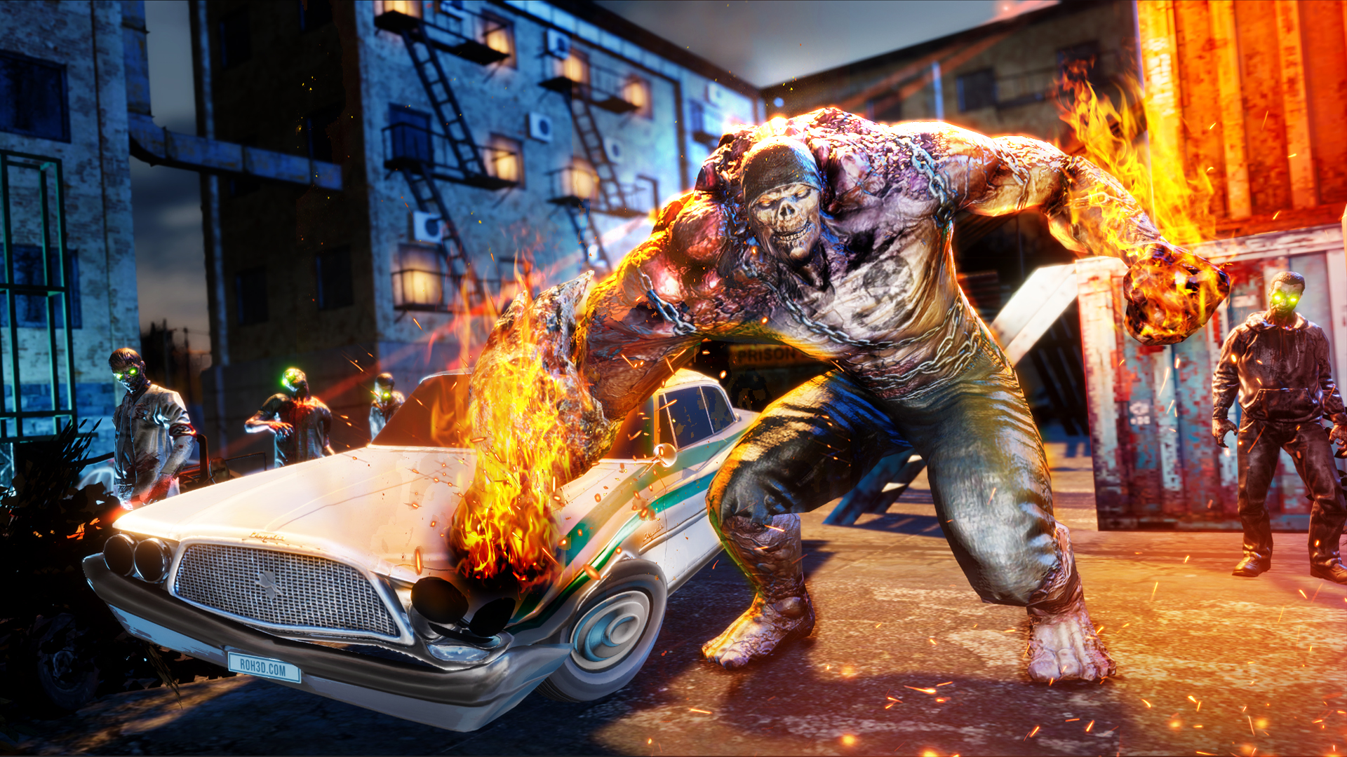 اسکرین شات 2 بازی Zombie Fire 3D: Offline Game