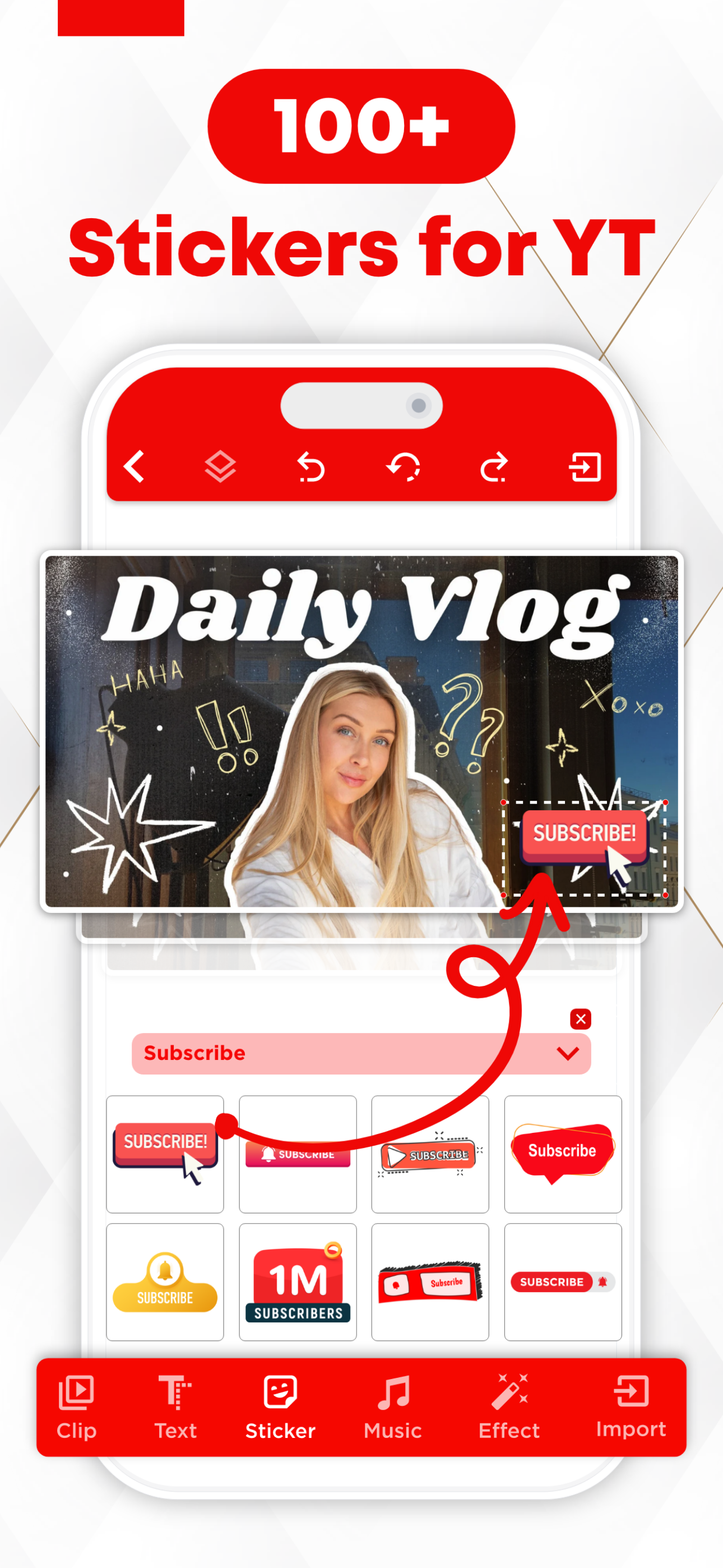 اسکرین شات 4 برنامه Thumbnail Maker - Channel art