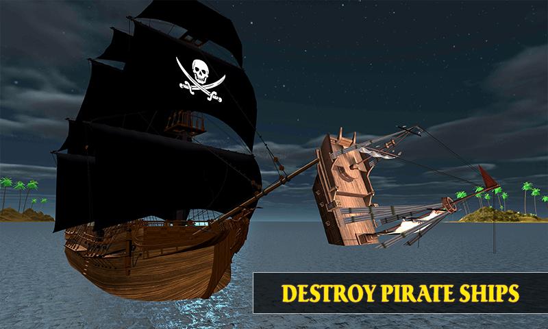 اسکرین شات 4 بازی Caribbean Sea Outlaw Pirate Sh