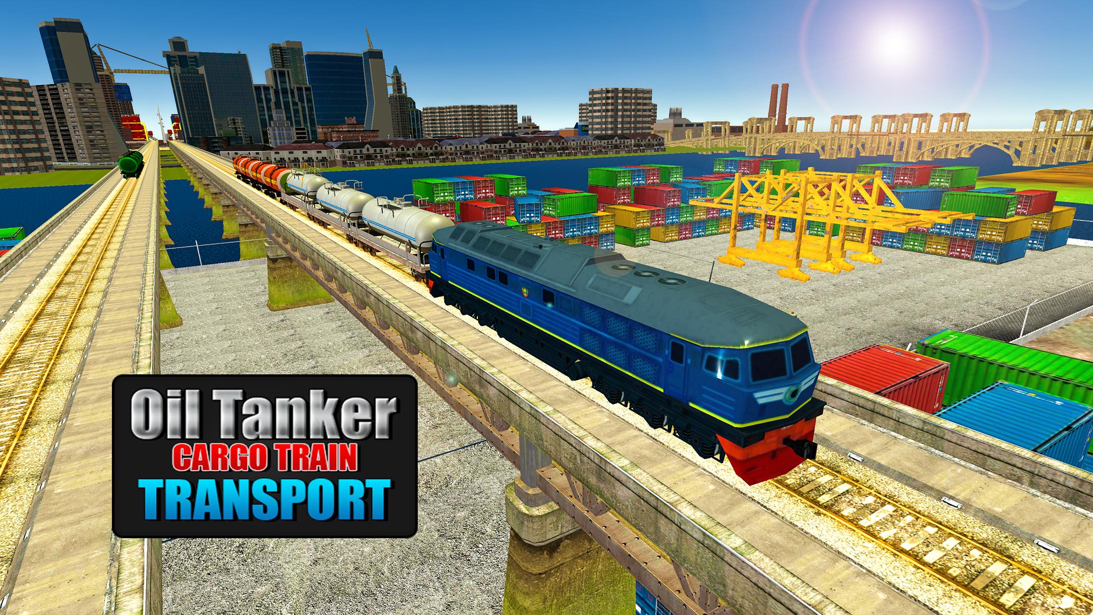 اسکرین شات 2 بازی Oil Cargo Train 3D: Truck Tran