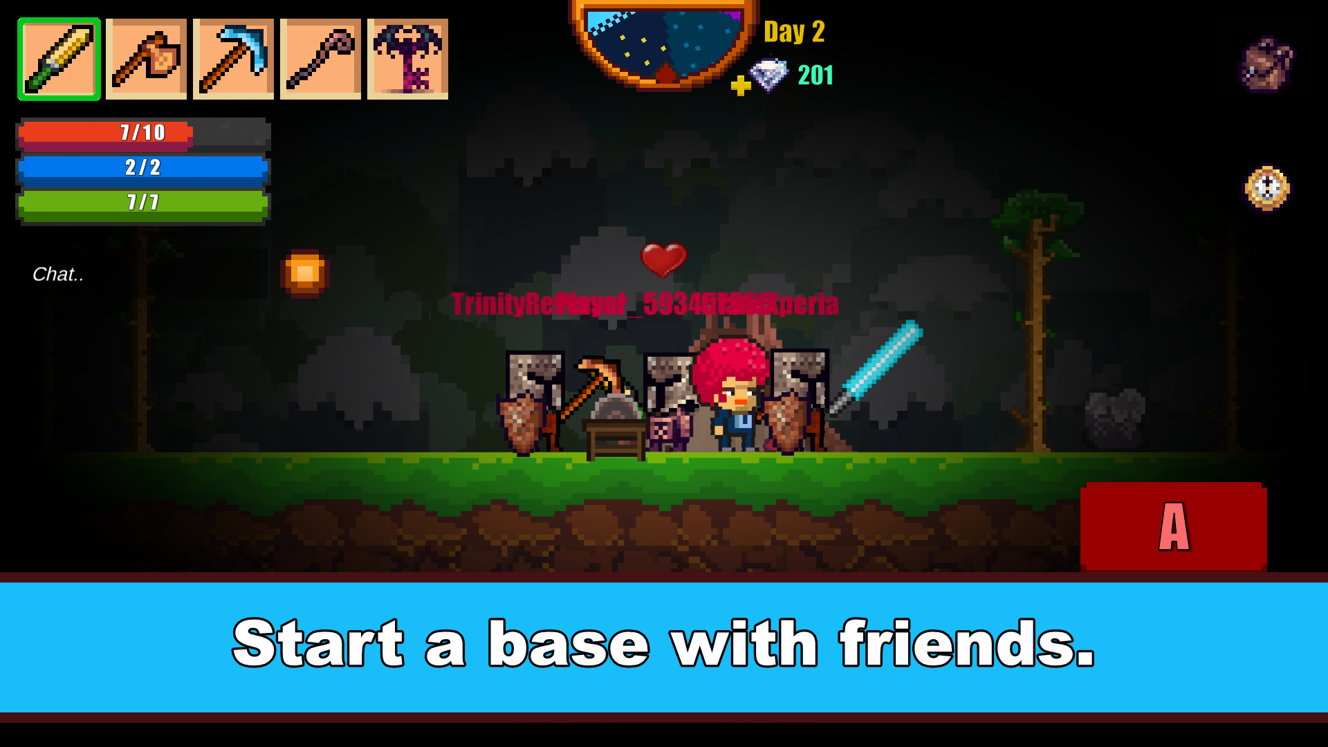 اسکرین شات 3 بازی Pixel Survival Game 2