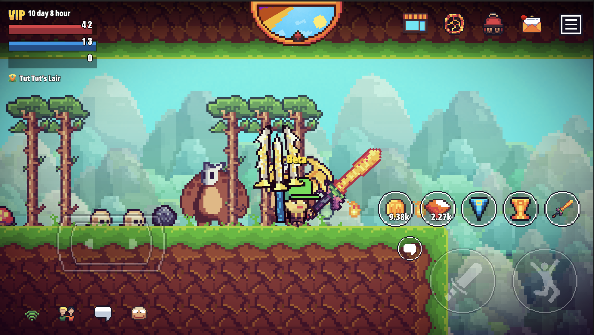 اسکرین شات 5 بازی Pixel Survival Game 2.o