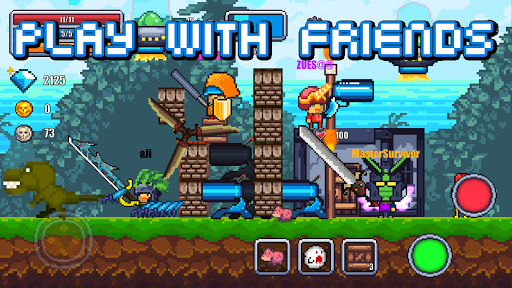 اسکرین شات 6 بازی Pixel Survival World - Online Action Survival Game