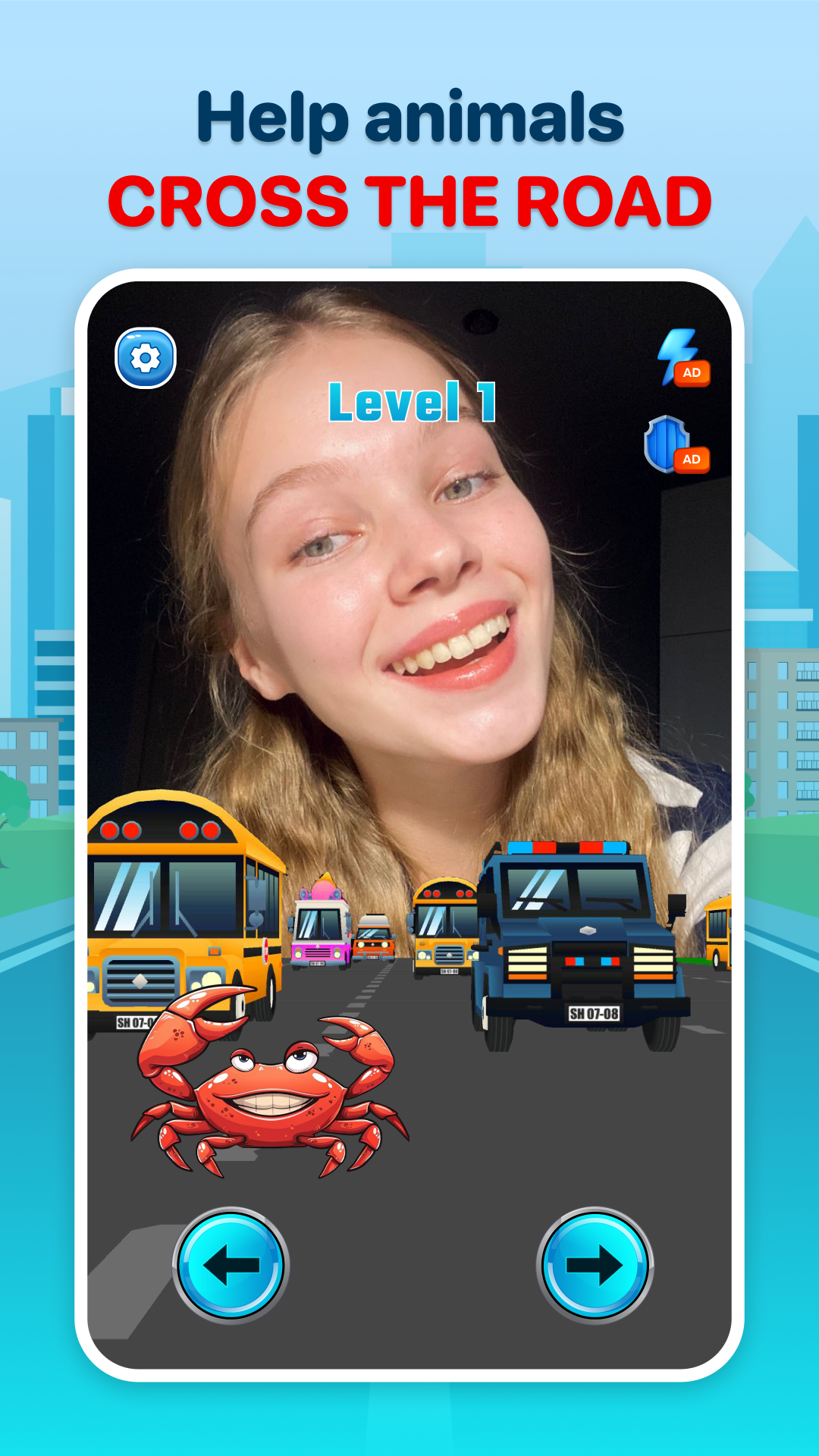 اسکرین شات بازی Crossify: Cross Road Challenge 1