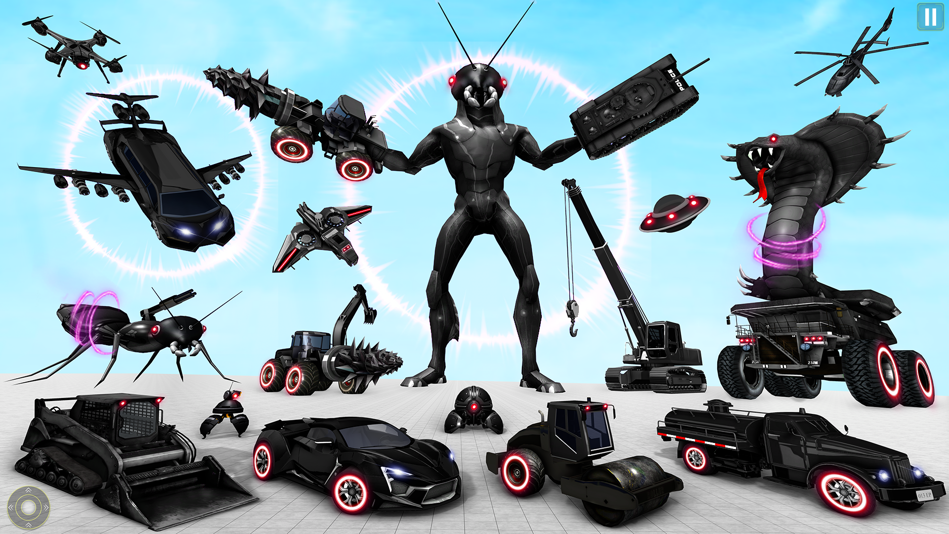 اسکرین شات 2 بازی Ant Robot Car Game: Robot Game