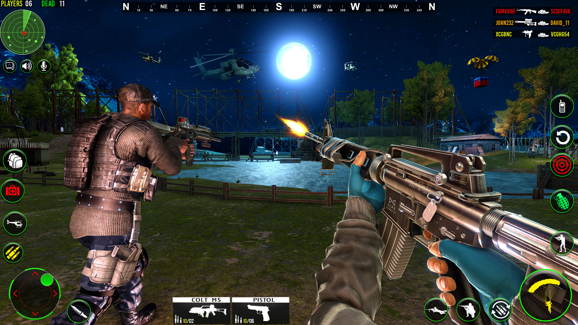 اسکرین شات 5 بازی Gun Games Offline Fps Shooting
