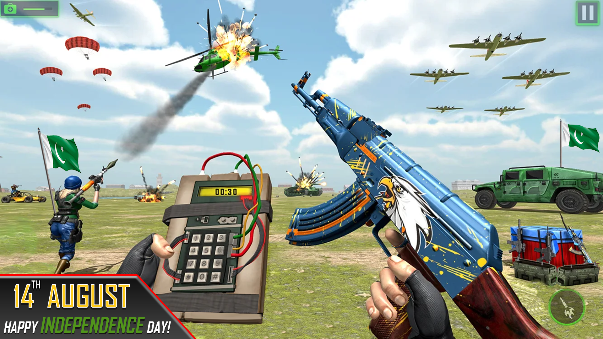 اسکرین شات 2 بازی Gun Games Offline Fps Shooting