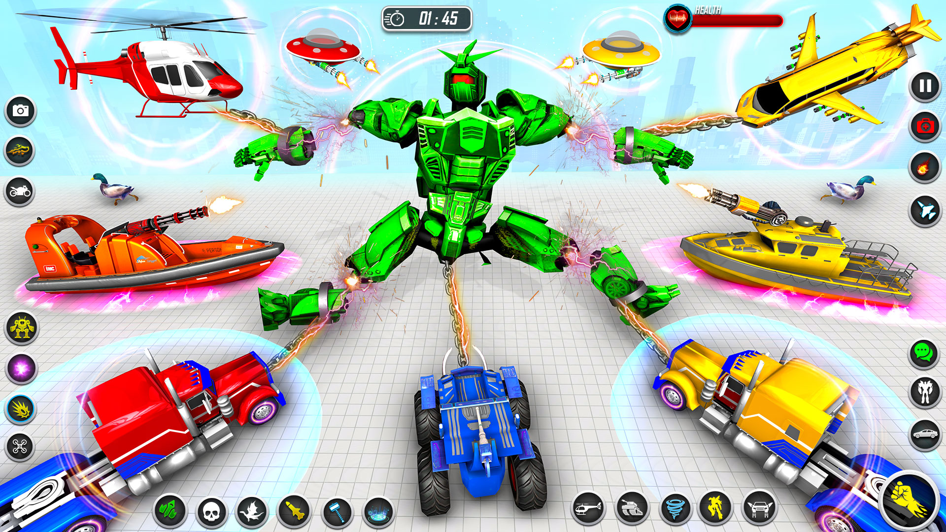 اسکرین شات 6 بازی Dino Robot - Car Robot Games