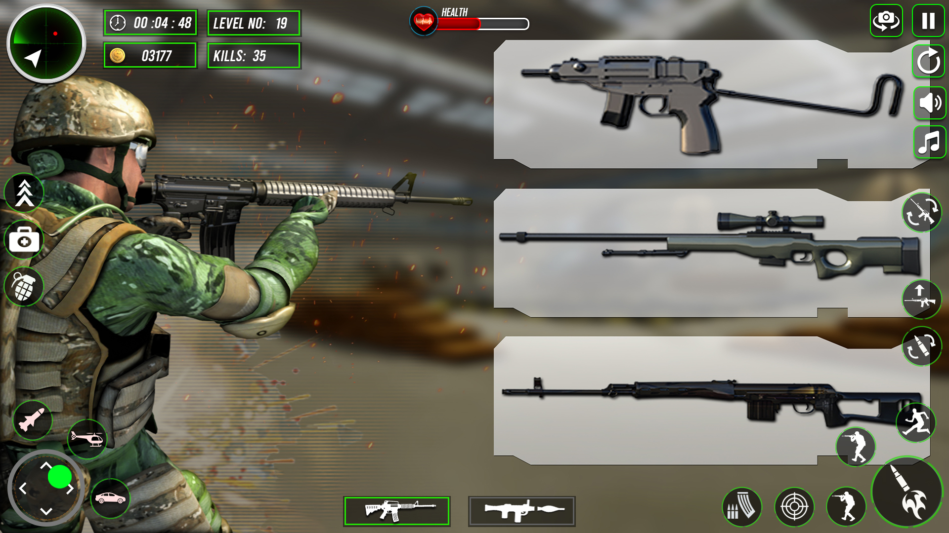 اسکرین شات 6 بازی Fps Gun Shooting Games 3d