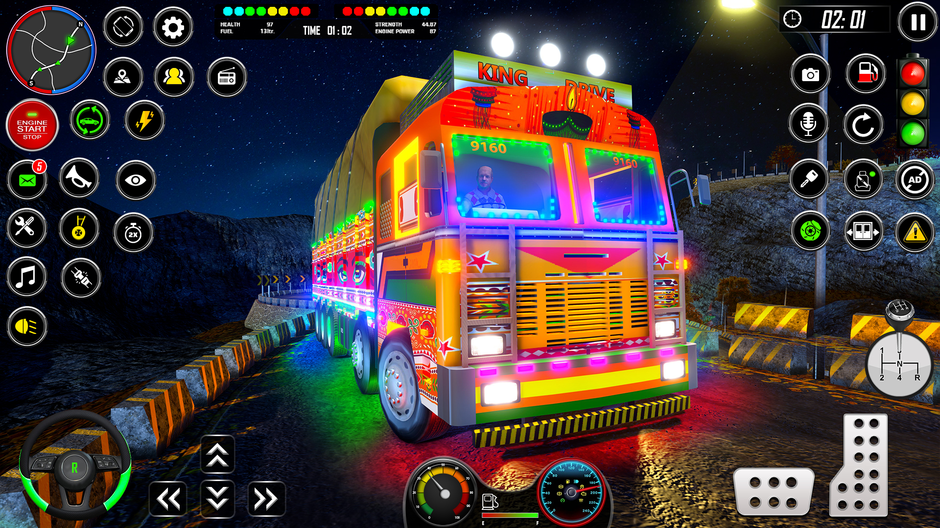اسکرین شات 1 بازی Indian Truck Game 3D Simulator
