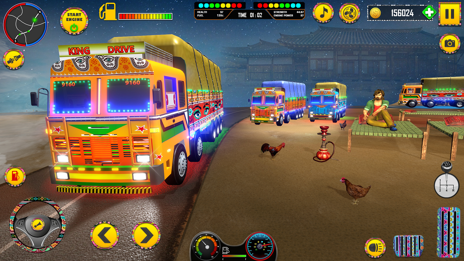 اسکرین شات 5 بازی Indian Truck Game 3D Simulator