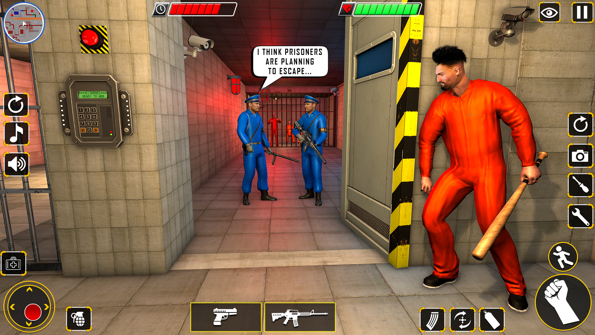اسکرین شات 2 برنامه Grand Jail Prison: Escape Game